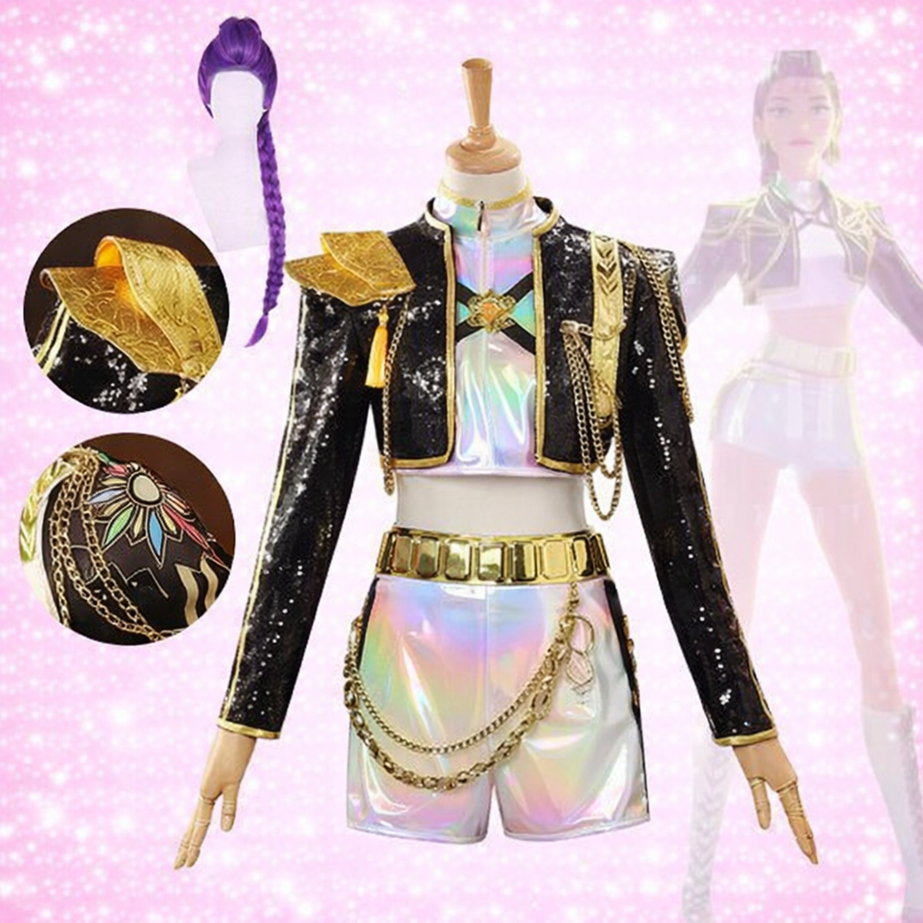 Kpop Demon Kids Costume – Demon Hunter Cosplay