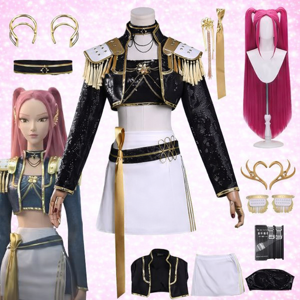 Kpop Demon Kids Costume – Demon Hunter Cosplay