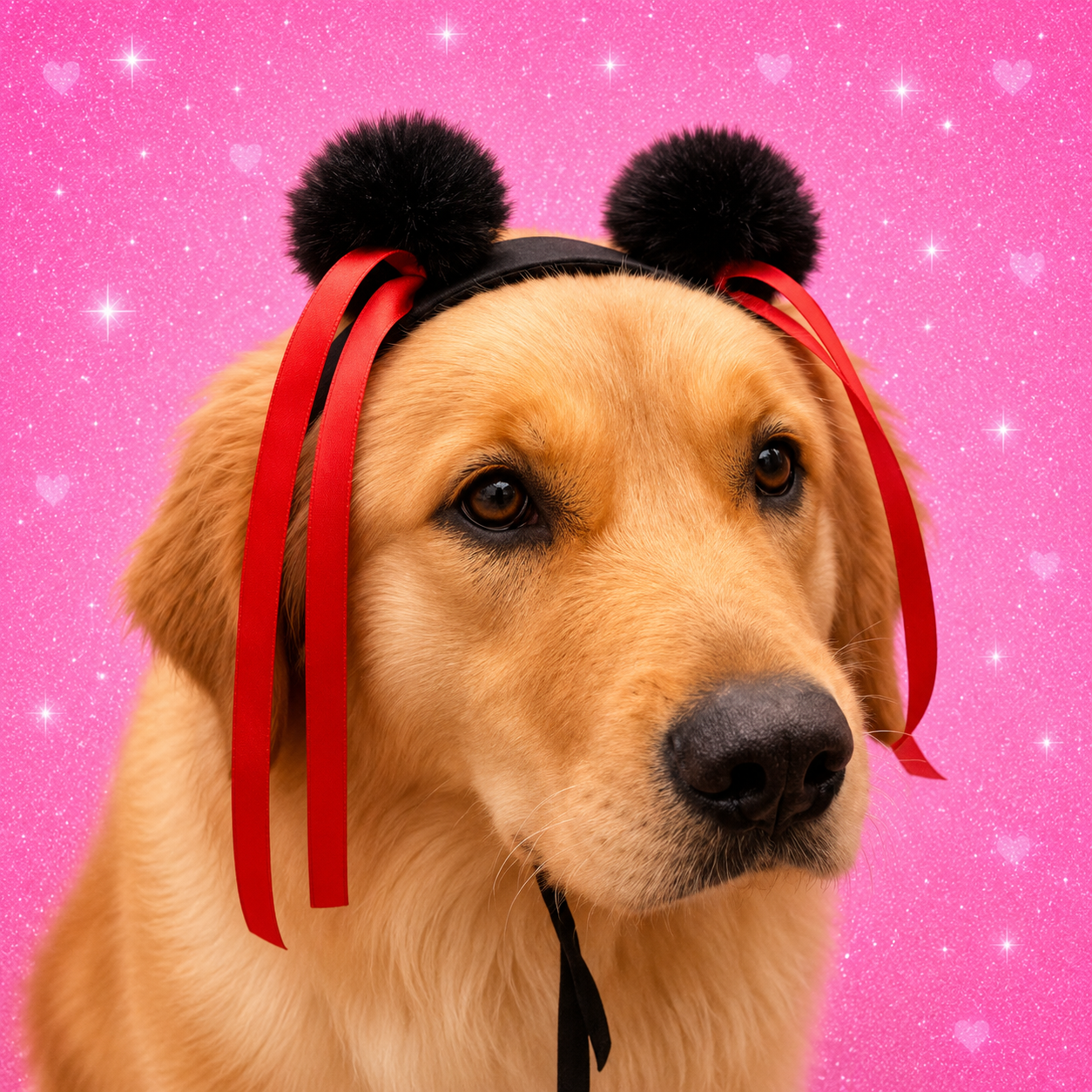 Funny Pet Wigs for Dogs & Cats – Cosplay Costume Hair