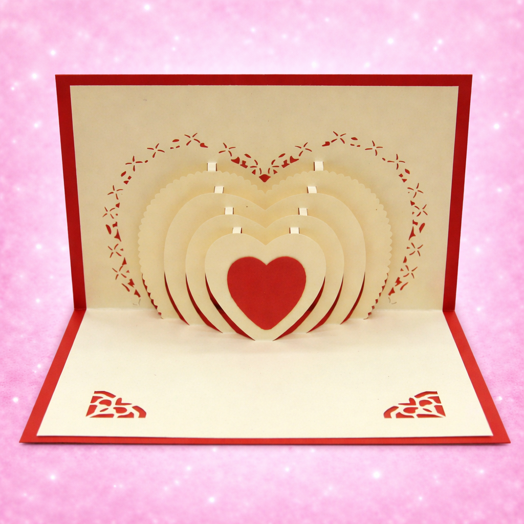 Valentine's Day Card - Romantic Love Note Message
