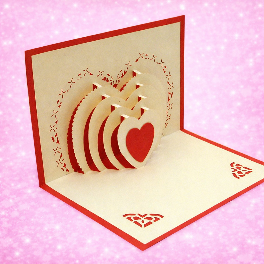 Valentine's Day Card - Romantic Love Note Message
