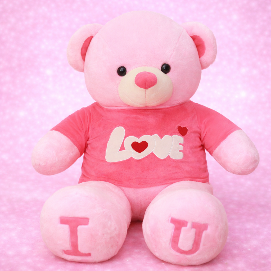 Plush Valentine Cushion - Love Hug Soft Pillow Gift