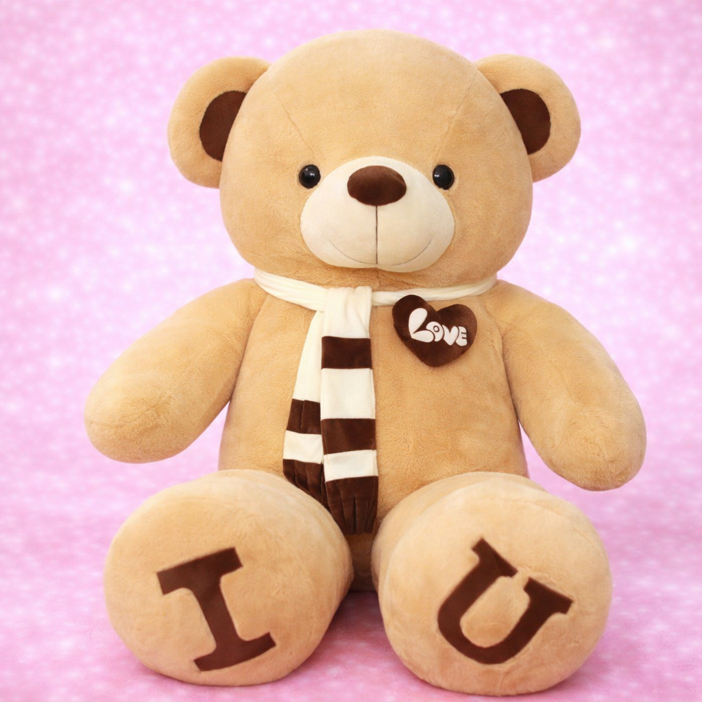 Plush Valentine Cushion - Love Hug Soft Pillow Gift