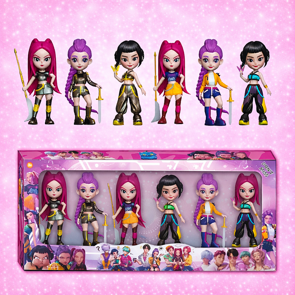 Meet the Kpop Demons Fan Figures