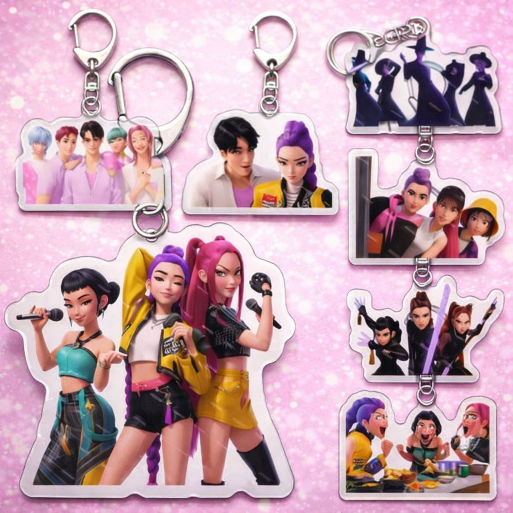 Meet the Kpop Demons Keychains