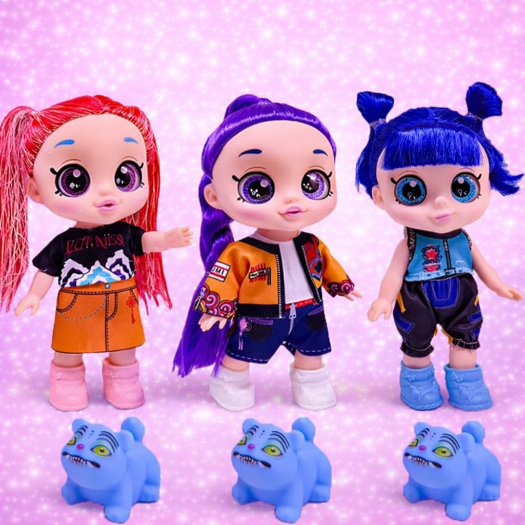 Meet the Kpop Demons Fan Dolls