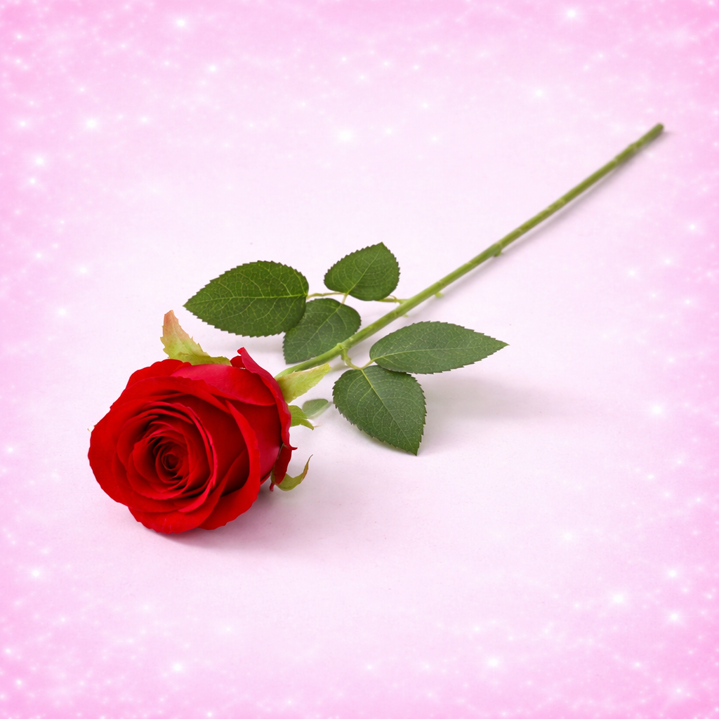 Valentine's Day Hand-felt Rose Waterfall Artificial Flowers