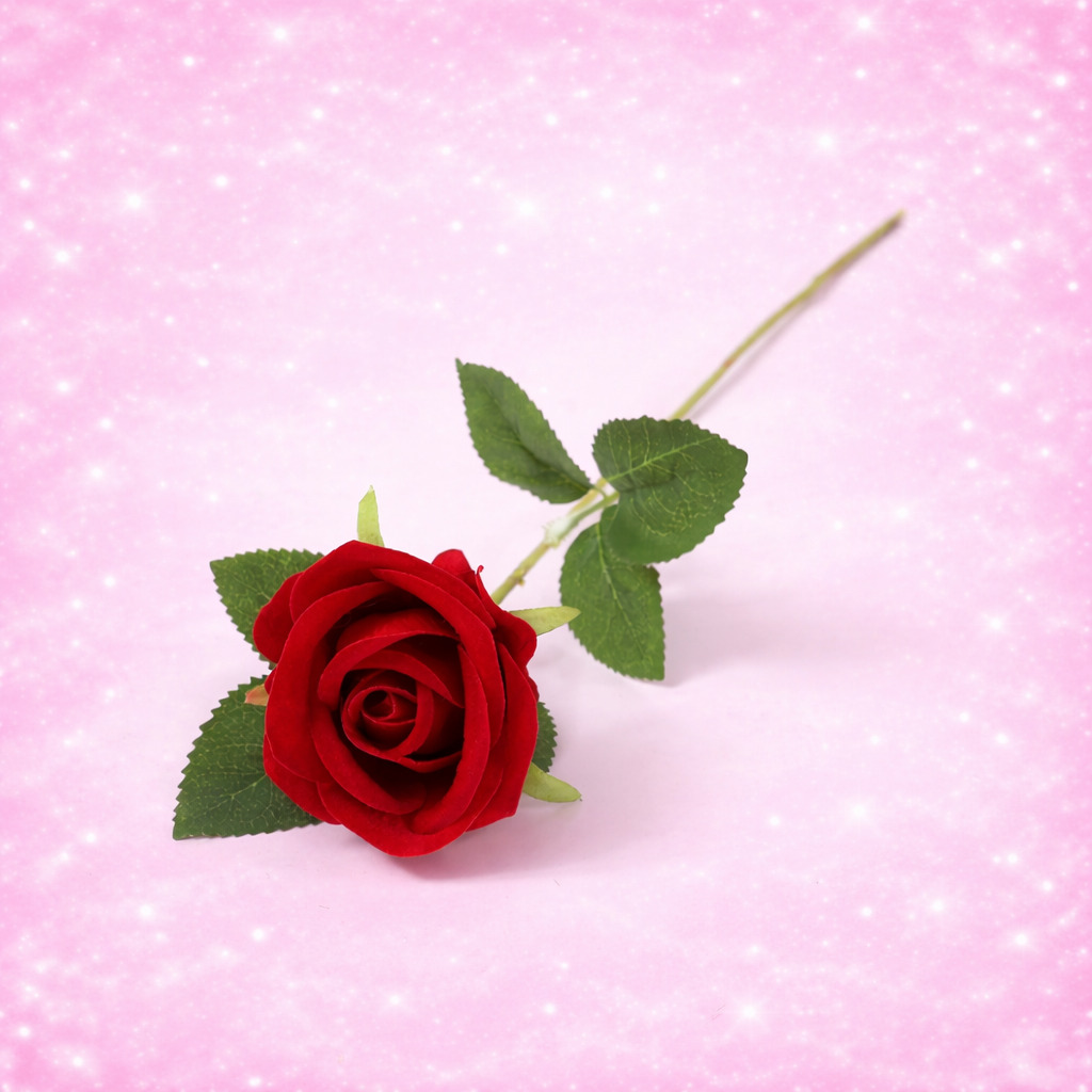 Valentine's Day Hand-felt Rose Waterfall Artificial Flowers