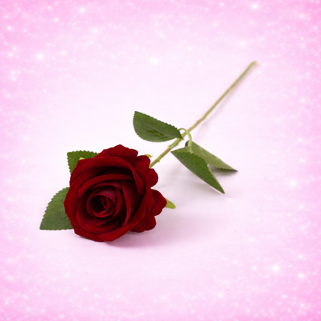Valentine's Day Hand-felt Rose Waterfall Artificial Flowers