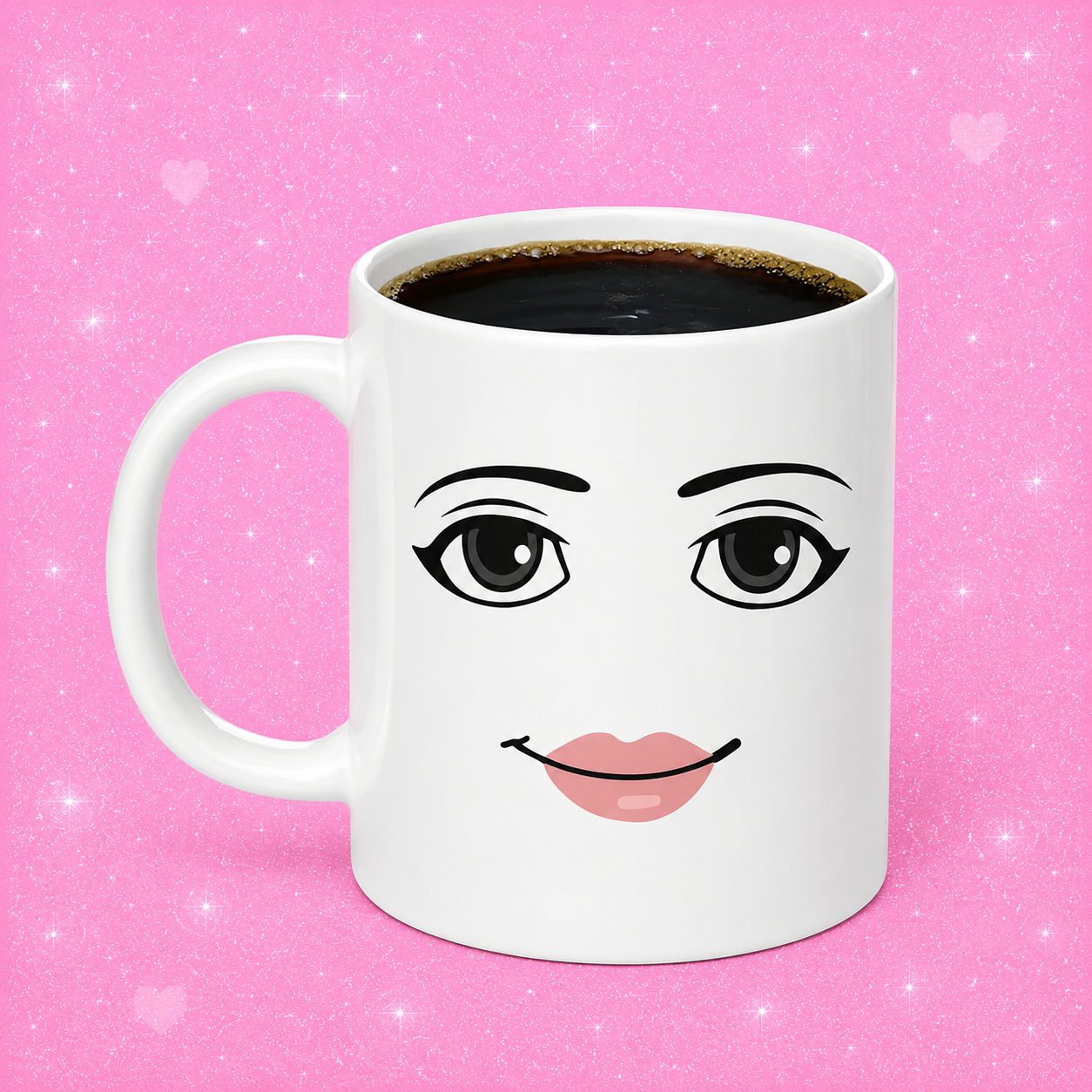 Cute Ceramic Mug – Smile Cartoon Coffee & Tea Cup