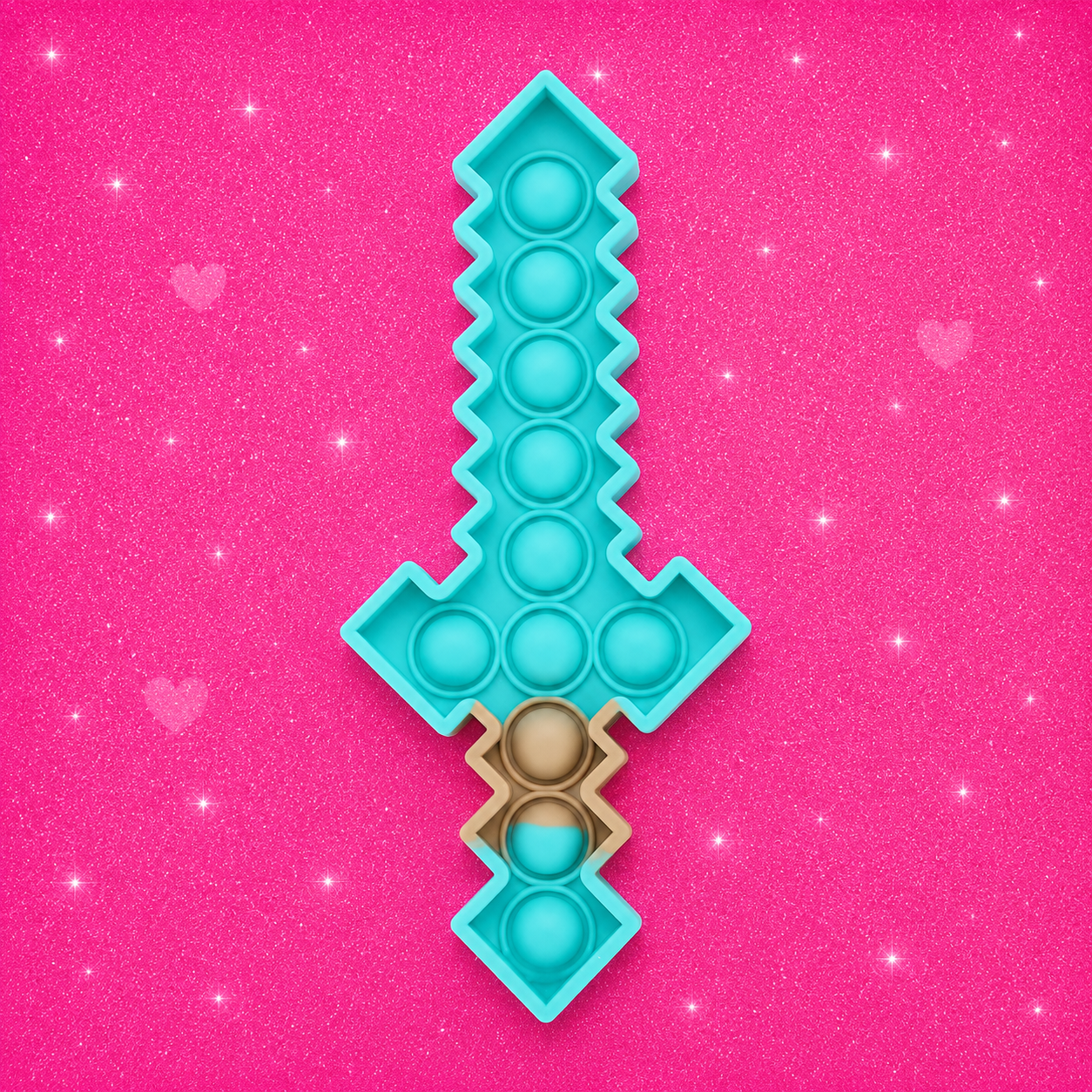 Pop Fidget Toy – Sword-Shaped Bubble Sensory Squeeze