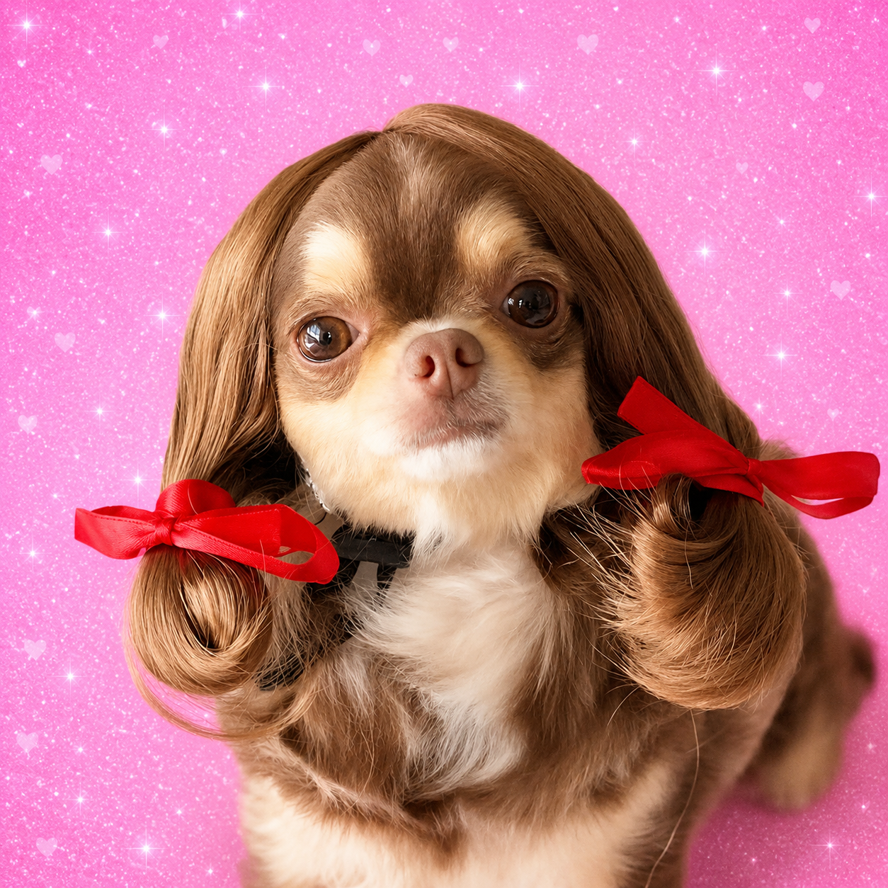Funny Pet Wigs for Dogs & Cats – Cosplay Costume Hair