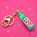Ramune Soda Keychain Kawaii Japanese Drink Charm