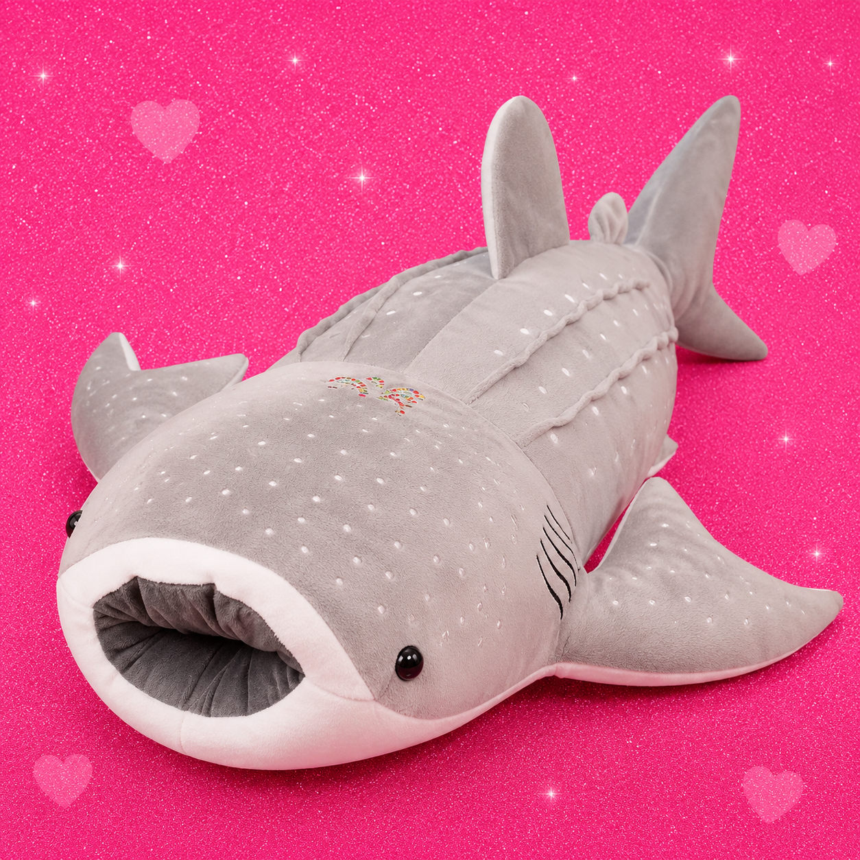 Whale Plush Toy – Stuffed Sea Animal Cuddle Pillow
