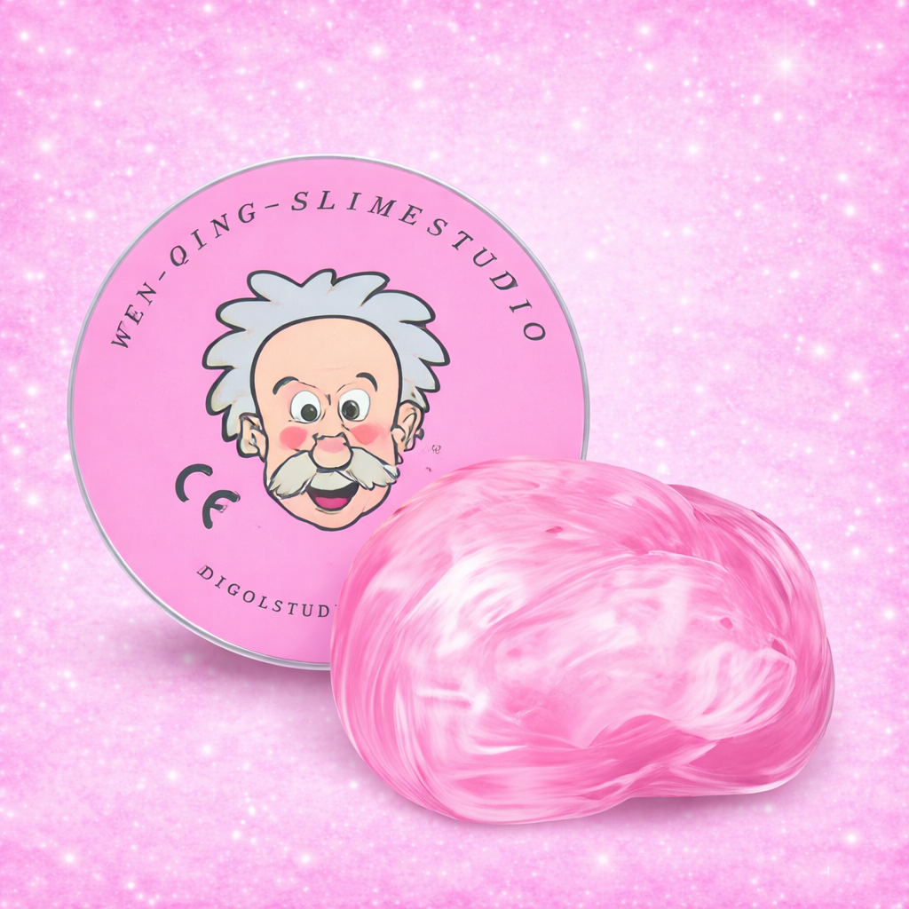 Clear Liquid Slime – Squishy Stress Relief Toy
