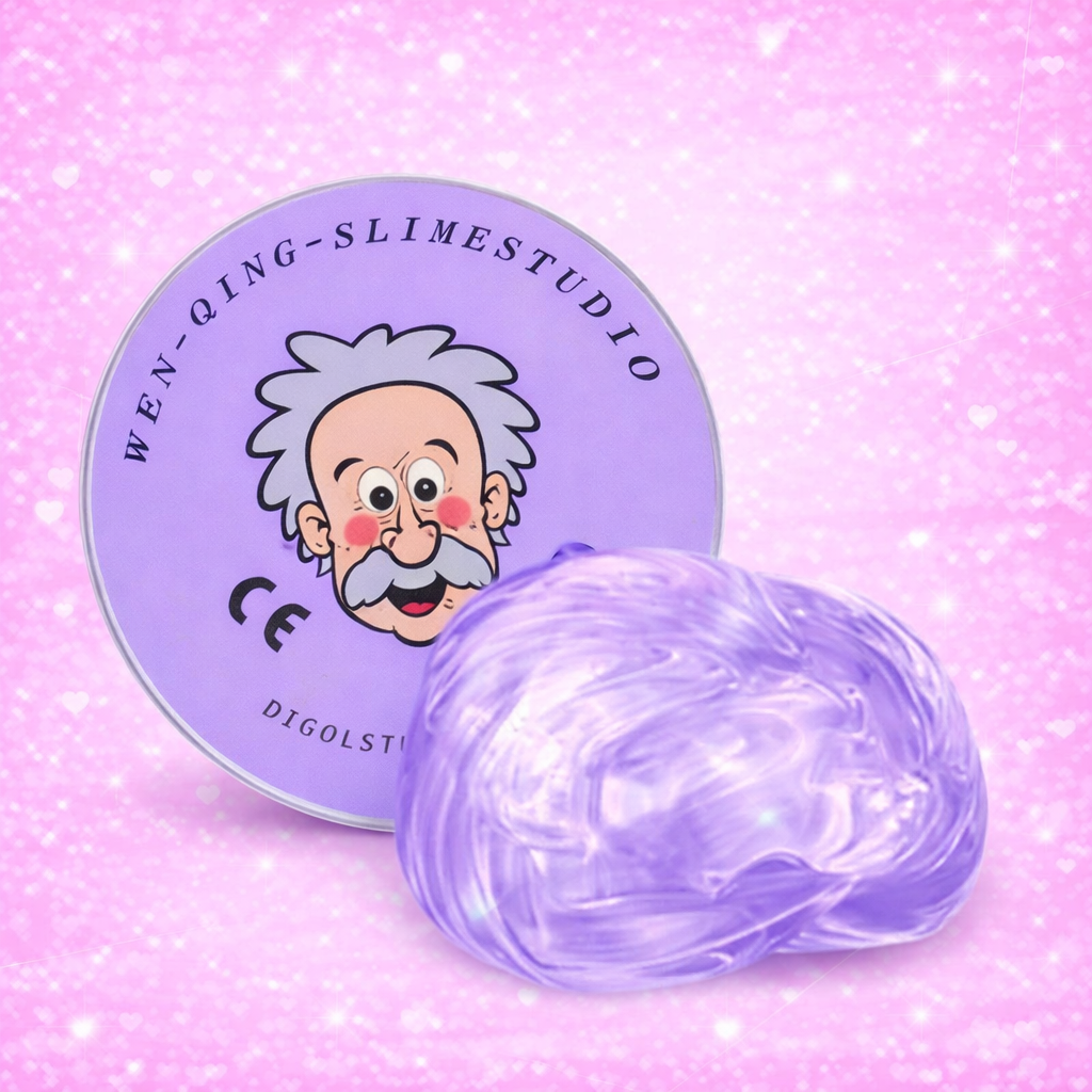 Clear Liquid Slime – Squishy Stress Relief Toy