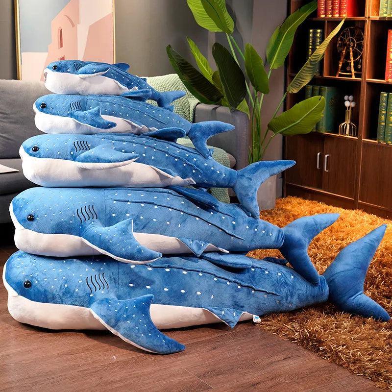 Whale Plush Toy – Stuffed Sea Animal Cuddle Pillow