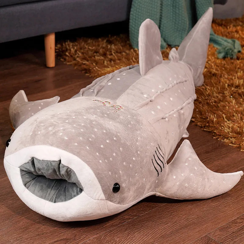 Whale Plush Toy – Stuffed Sea Animal Cuddle Pillow