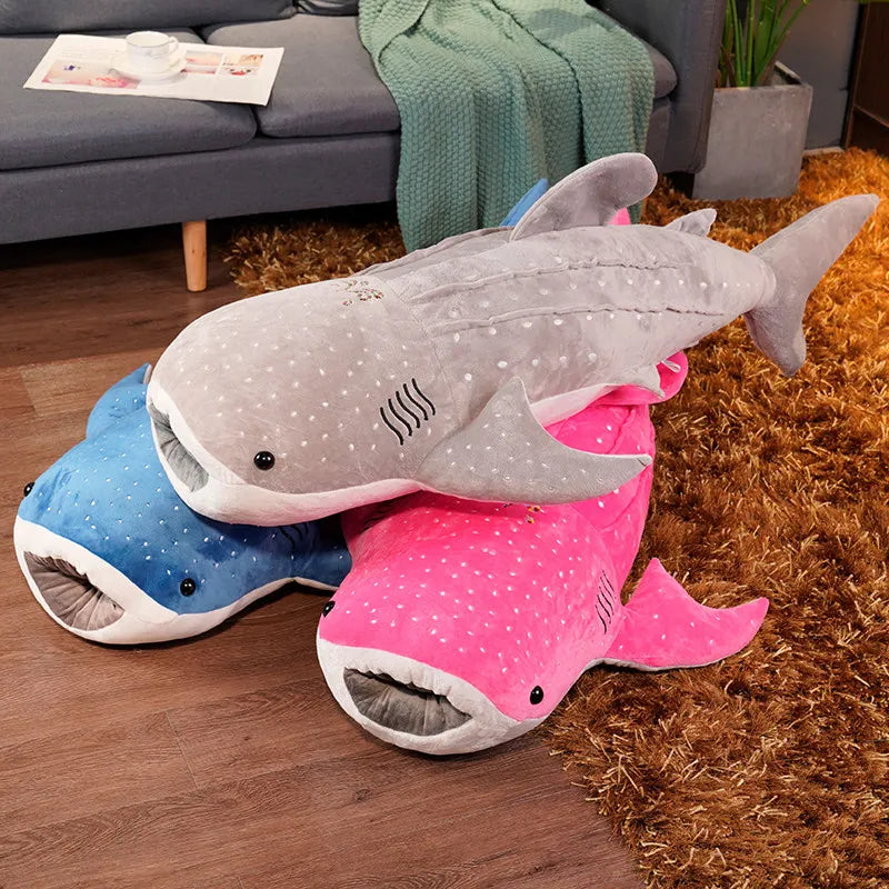 Whale Plush Toy – Stuffed Sea Animal Cuddle Pillow