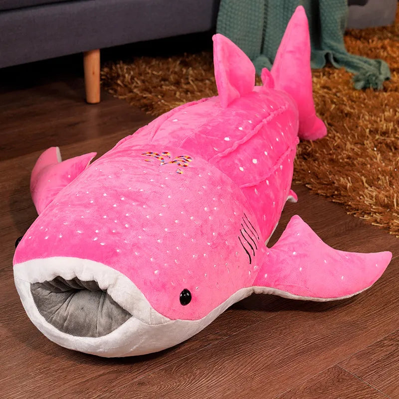 Whale Plush Toy – Stuffed Sea Animal Cuddle Pillow